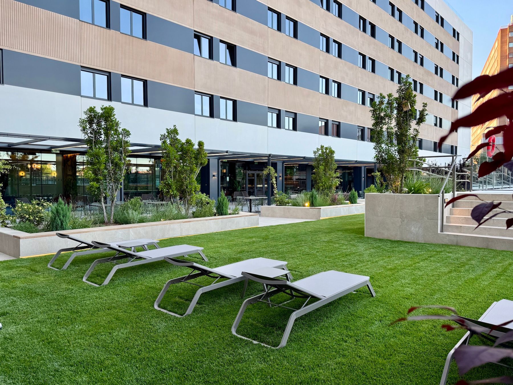 Collegiate Madrid Chamartín - Garden 