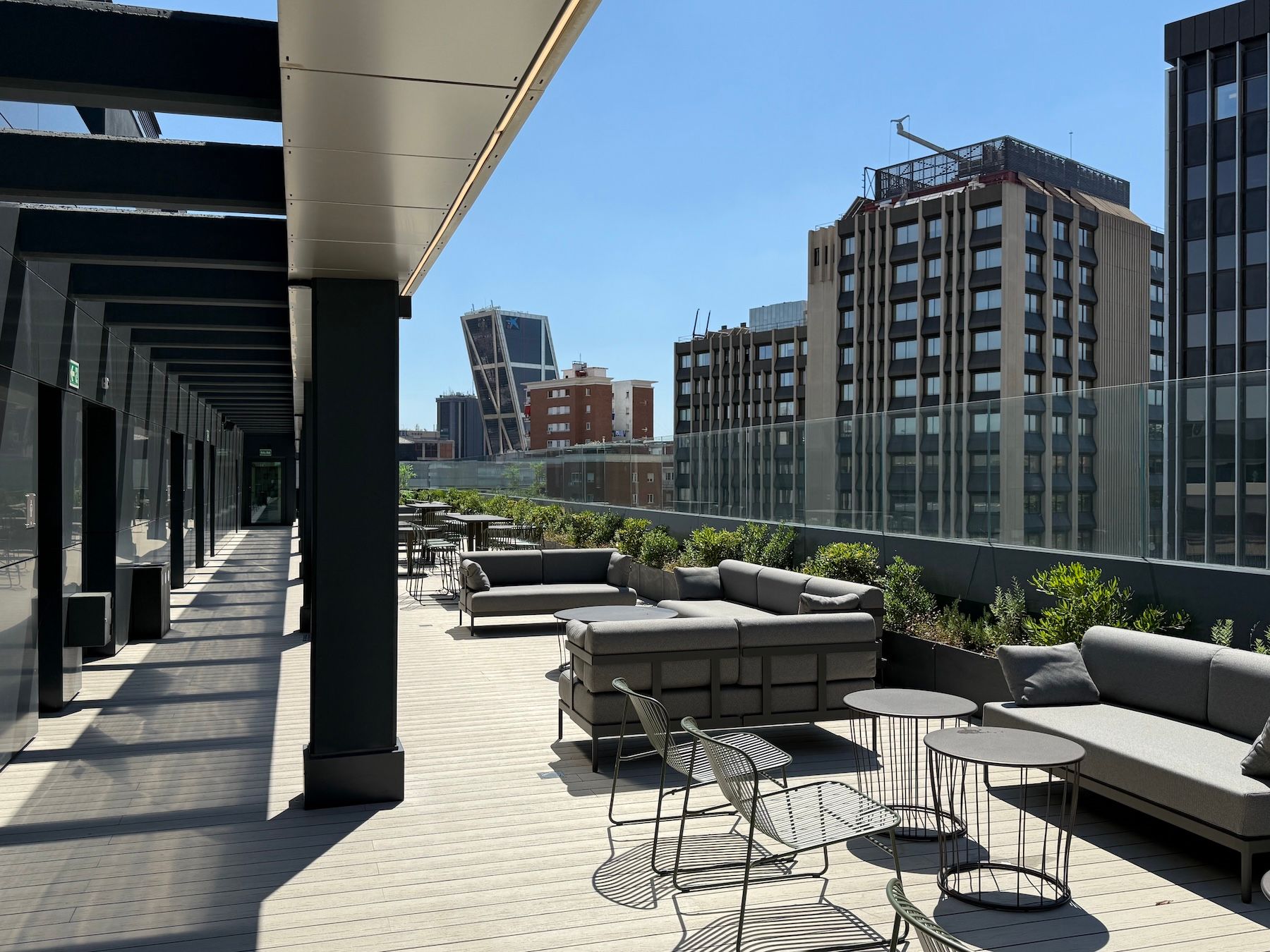 Collegiate Madrid Chamartín - Roof Terrace