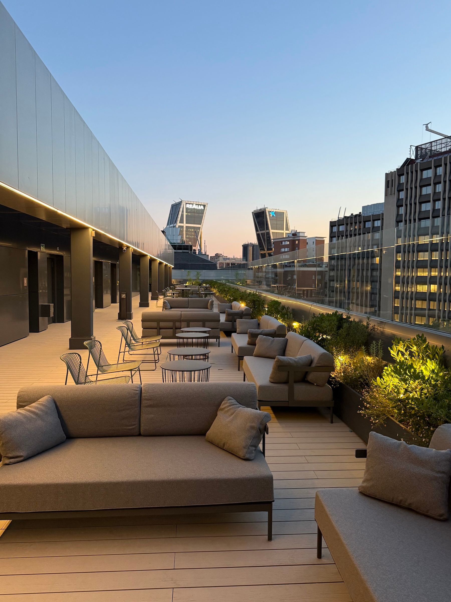 Collegiate Madrid Chamartín - Roof Terrace