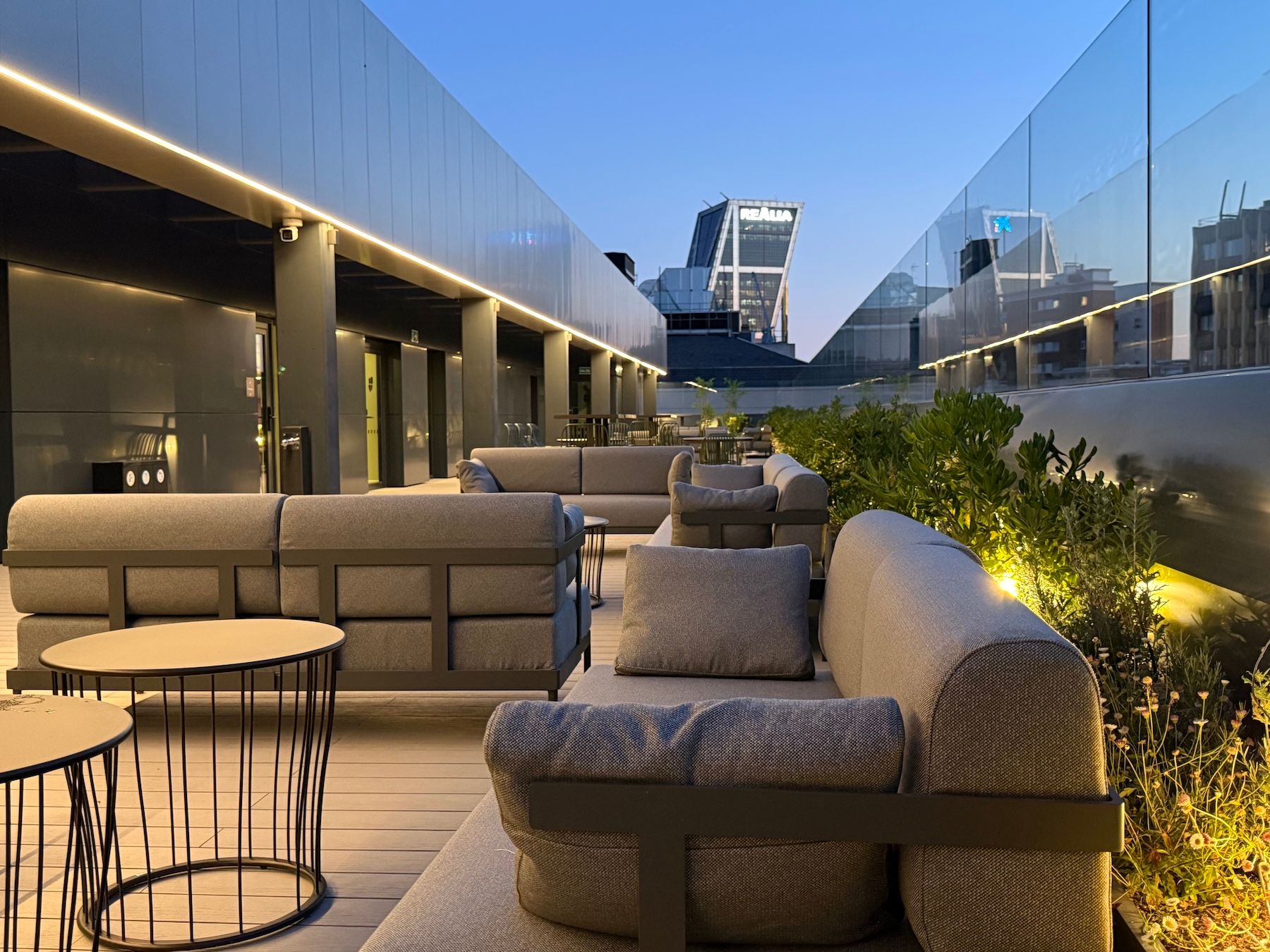 Collegiate Madrid Chamartín - Roof Terrace