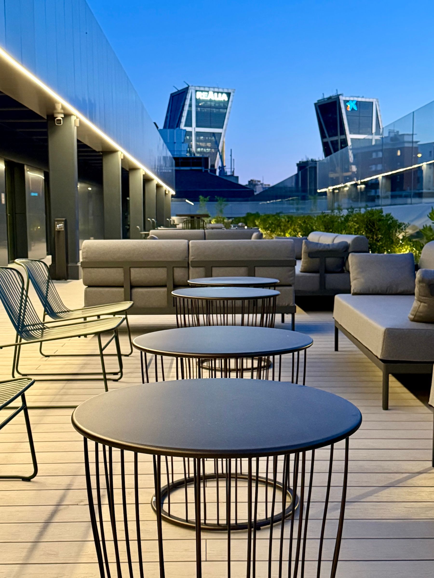 Collegiate Madrid Chamartín - Roof Terrace