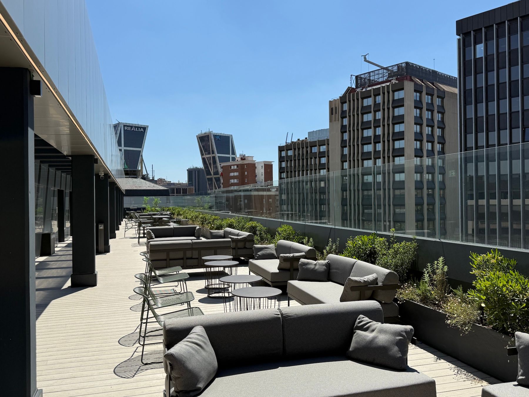 Collegiate Madrid Chamartín - Roof Terrace